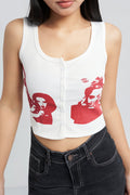 Art Form Button Up Top
