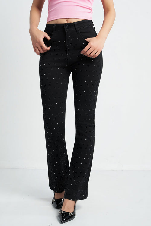 Black Blaze Bootcut Jeans
