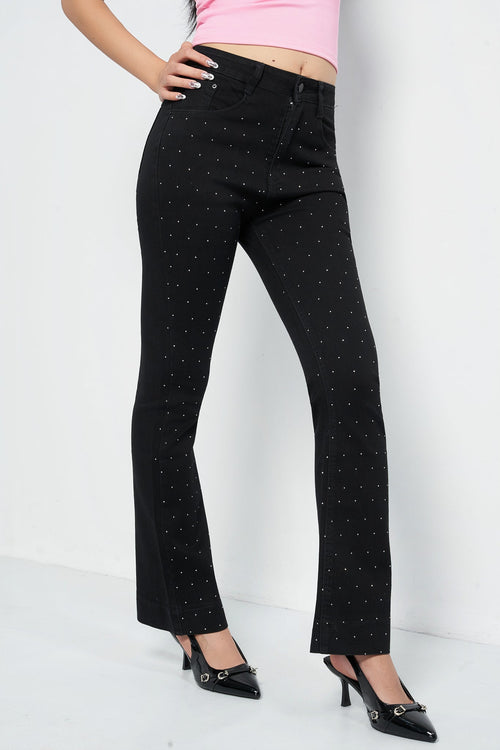 Black Blaze Bootcut Jeans