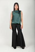 Green Cowl Top