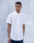 Half Sleeve Shirt - White
