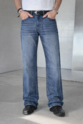 Fiction Blue Straight Fit Jeans