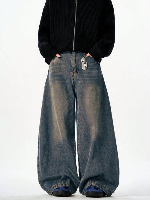 Antique Blue Baggy Japan Fit Jeans