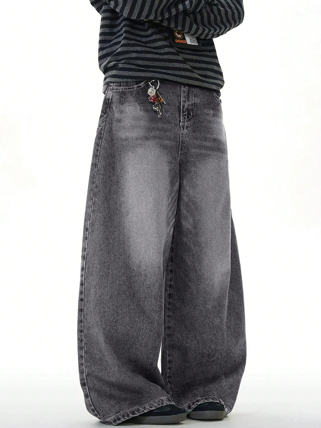 Iron Grey Japan Baggy Jeans