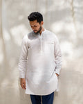 Pondicherry Kurta - White