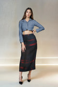Denim Cropped Shirt