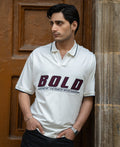 Off-White Applique T-Shirt 100% Cotton