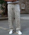 Neutral Printed Baggy Fit Trackpant 100% Cotton