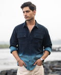 Dark Sky Structured Cargo Overshirt 100% Cotton
