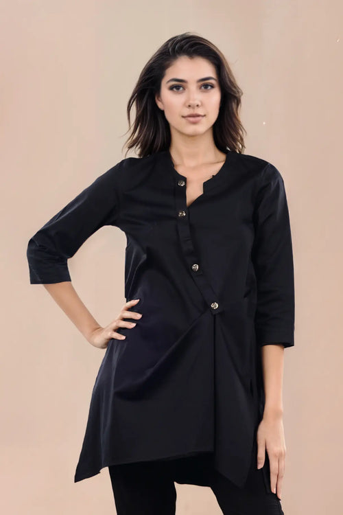 Black Flow Tunic