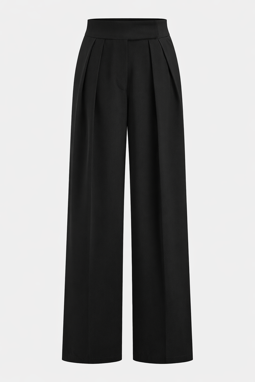 Fine Pleat Tailored Trousers