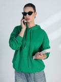 Women's Green Oversized Hoodie