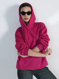 Women's Pink Oversized Hoodie