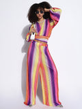 Women's Colorblocked Multi Co-Ords Set