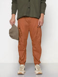 Men's Rust Relaxed Fit Cargos