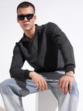 Men's Grey High Neck Sweater