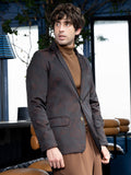 Tailored Flora-Block Jacquard Blazer