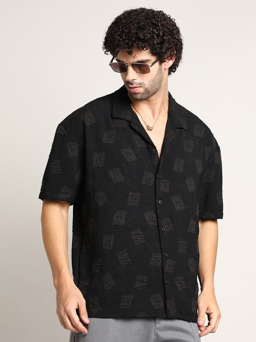 Indie-Cuban Oversized Shirt