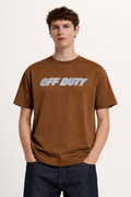 Metallic Accent Graphic Tee