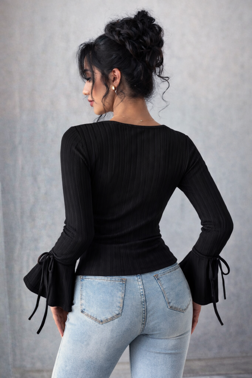 Charm Knit Cardigan Top