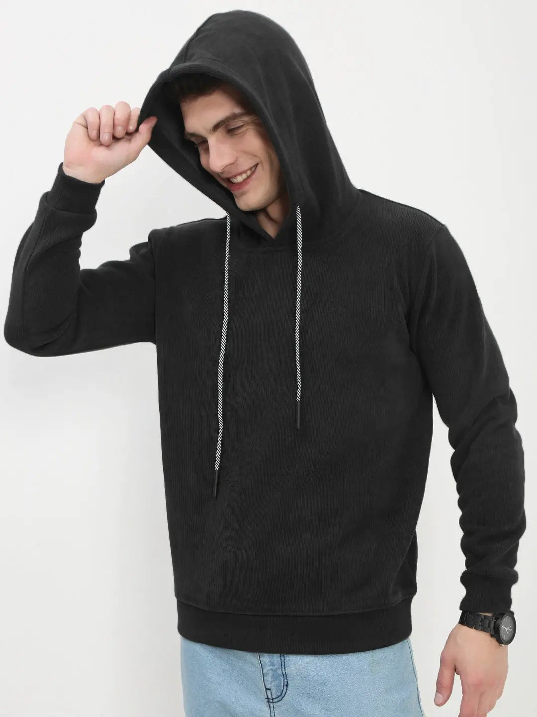 Men's Black Hoodie