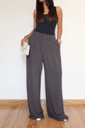 Super Light Weight Pleated Pants