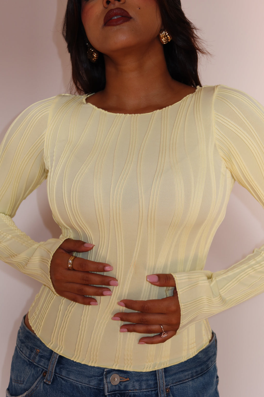 Wavy Aura Full Sleeve Top