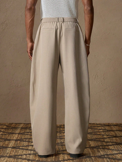 Draped Game Pleated Trouser