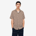 Earthy print Short sleeve shirt