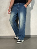Vintage Cool Faded Tinted Baggy Denims