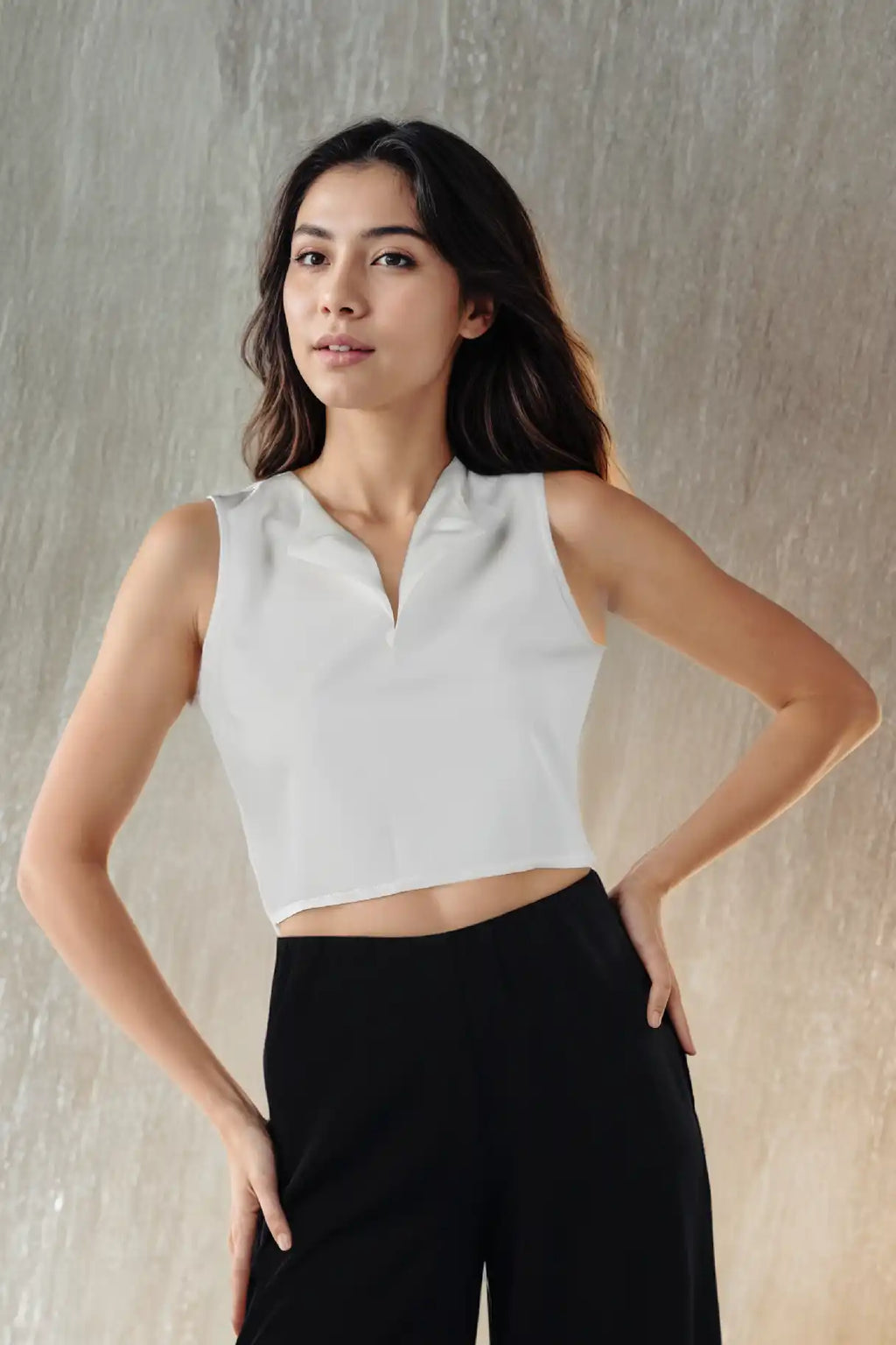 Ivory Crop Top
