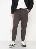 Men's Grey Slim Fit Joggers