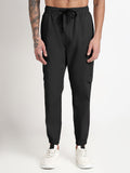 Men's Black Slim Fit Joggers