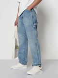 Men's Blue Relaxed Fit Jeans