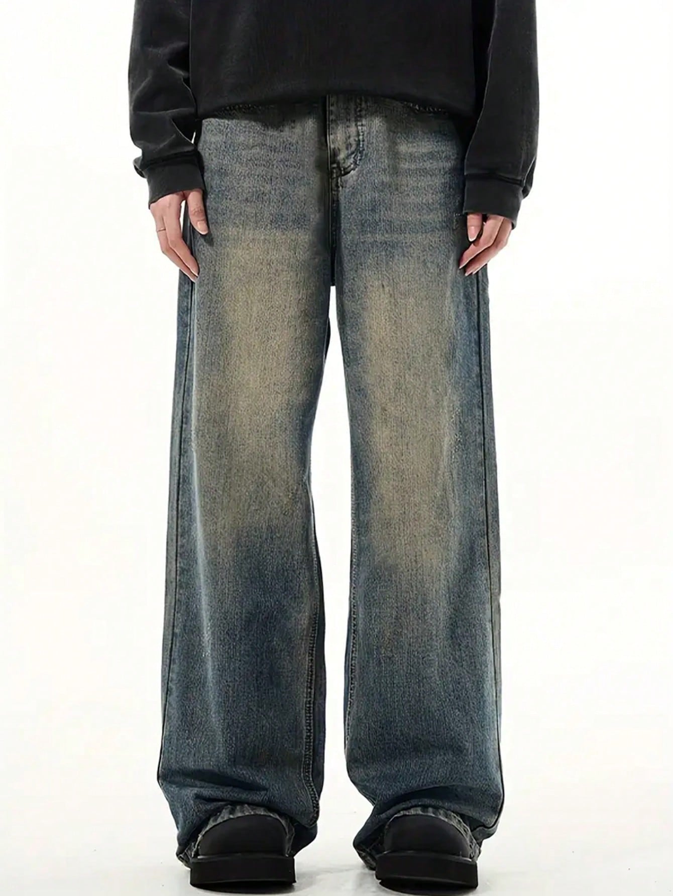 Blue Screen Super Baggy Jeans