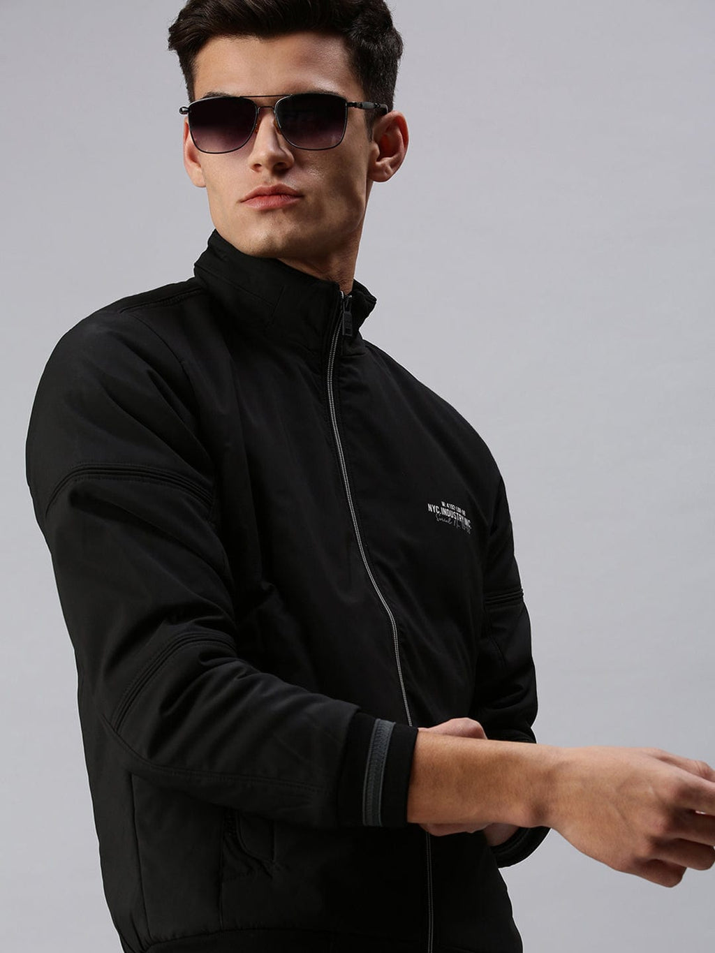 Men's Black Padded Jacket