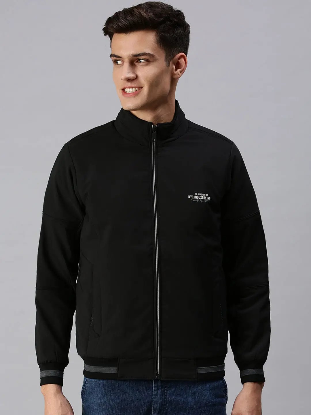 Men's Black Padded Jacket