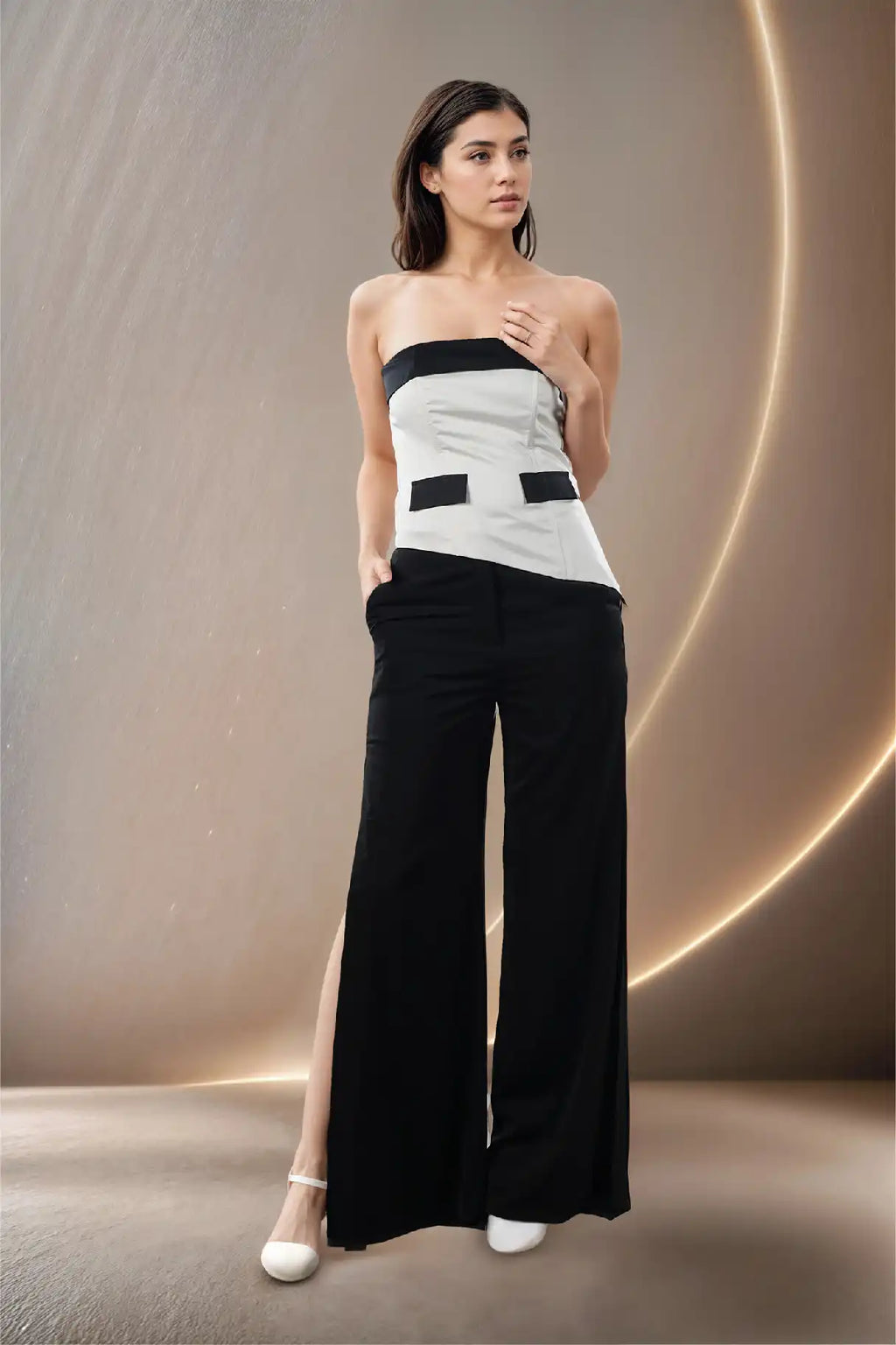 Monochrome Corset