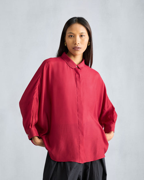 Boxy Shirt - Red
