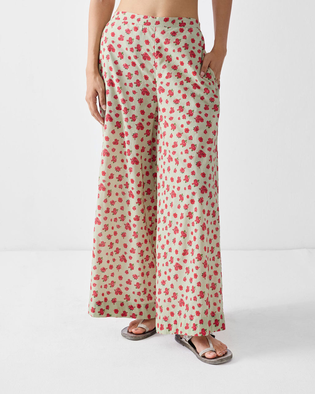 Basic Pyjamas - Mint & Watermelon Print