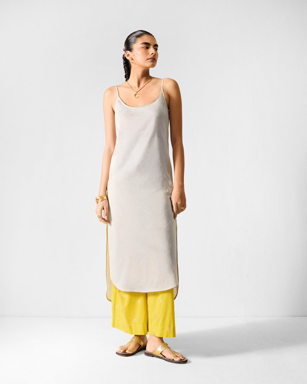 Kumaon Slip - Grey