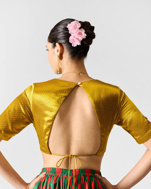 Dori Blouse - Chartreuse