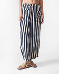 Serene Pants - Black & Beige Printed