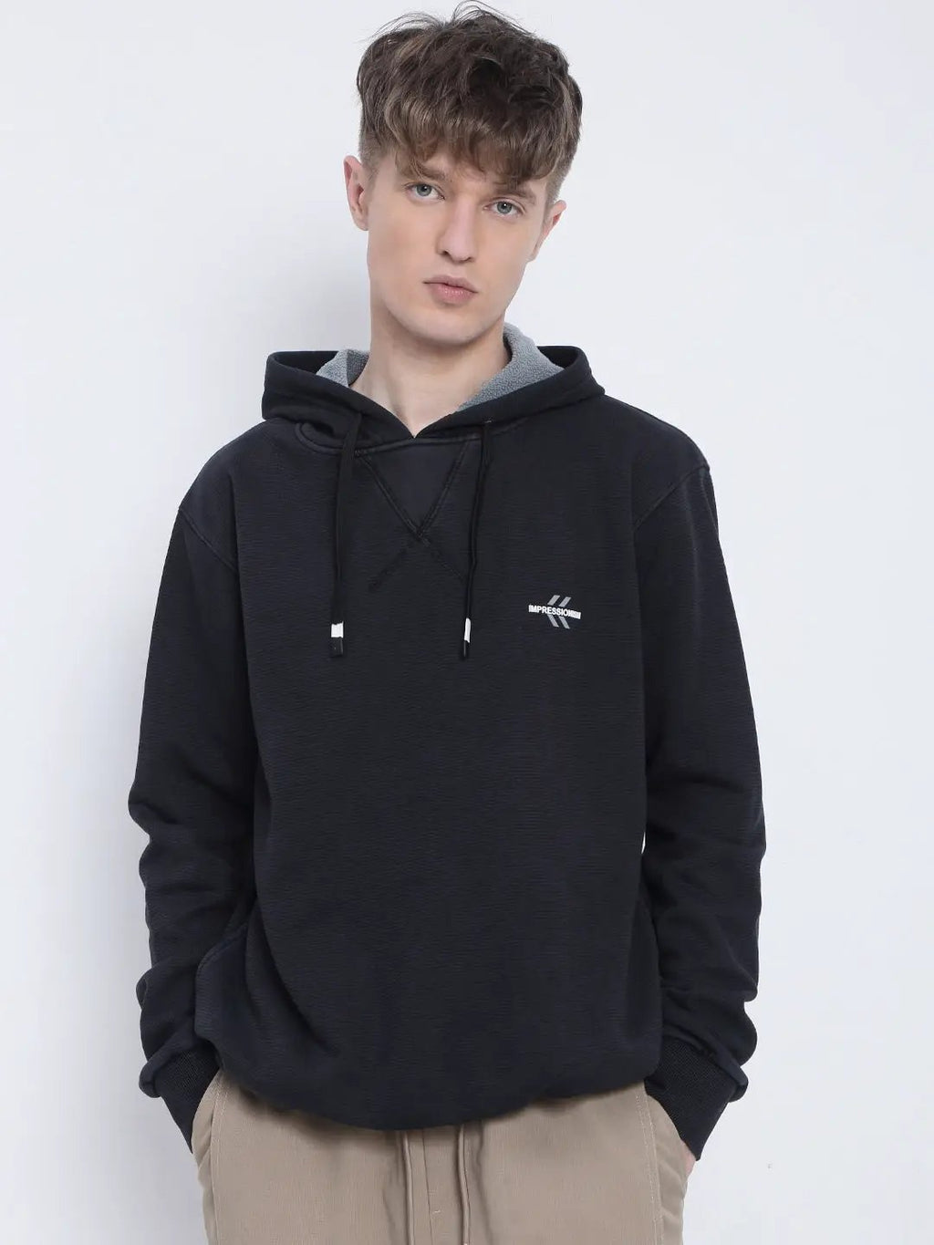 Men's Charcoal Hoodie