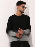 Men's Black Ombre Sweater