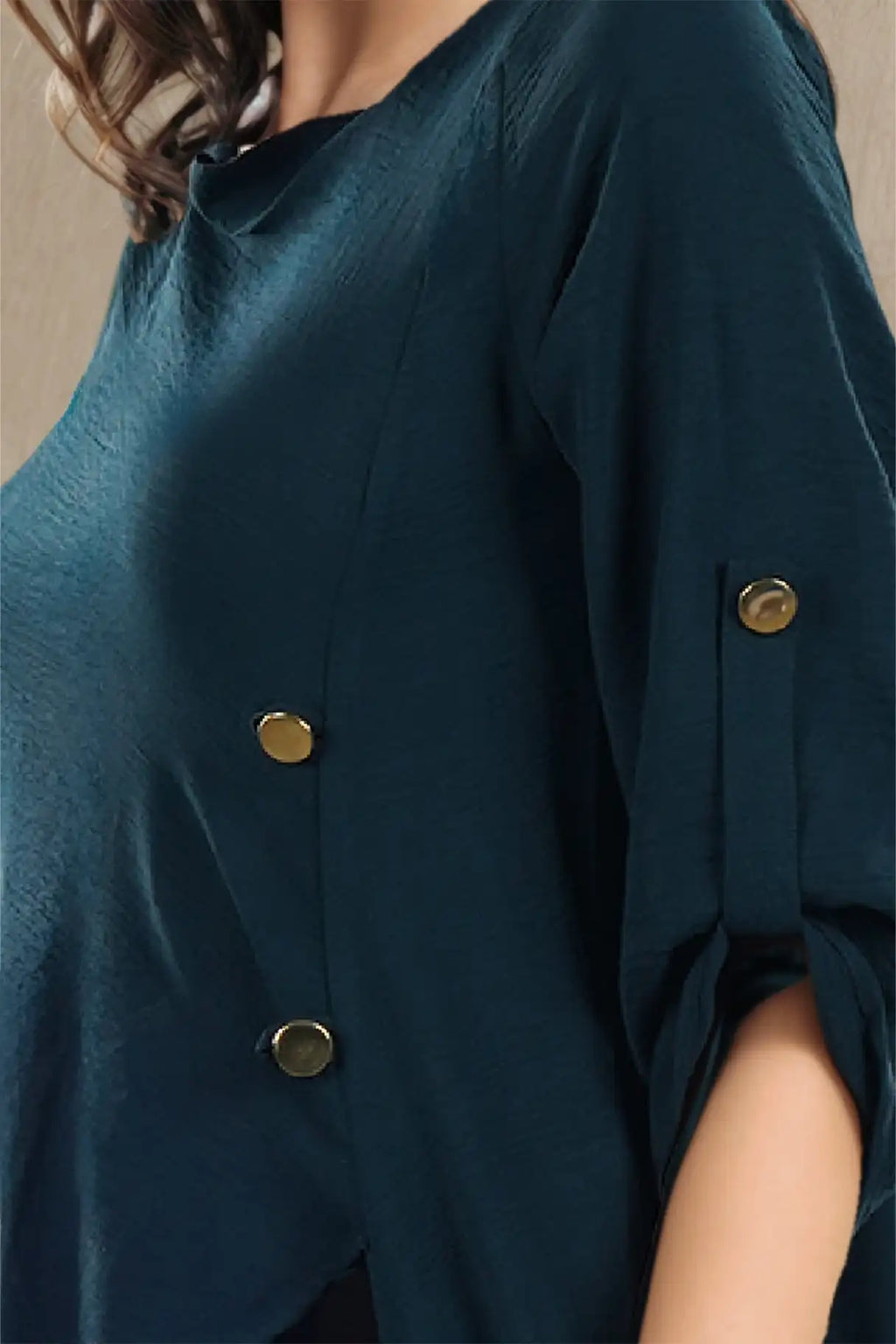 Peacock Angle Tunic