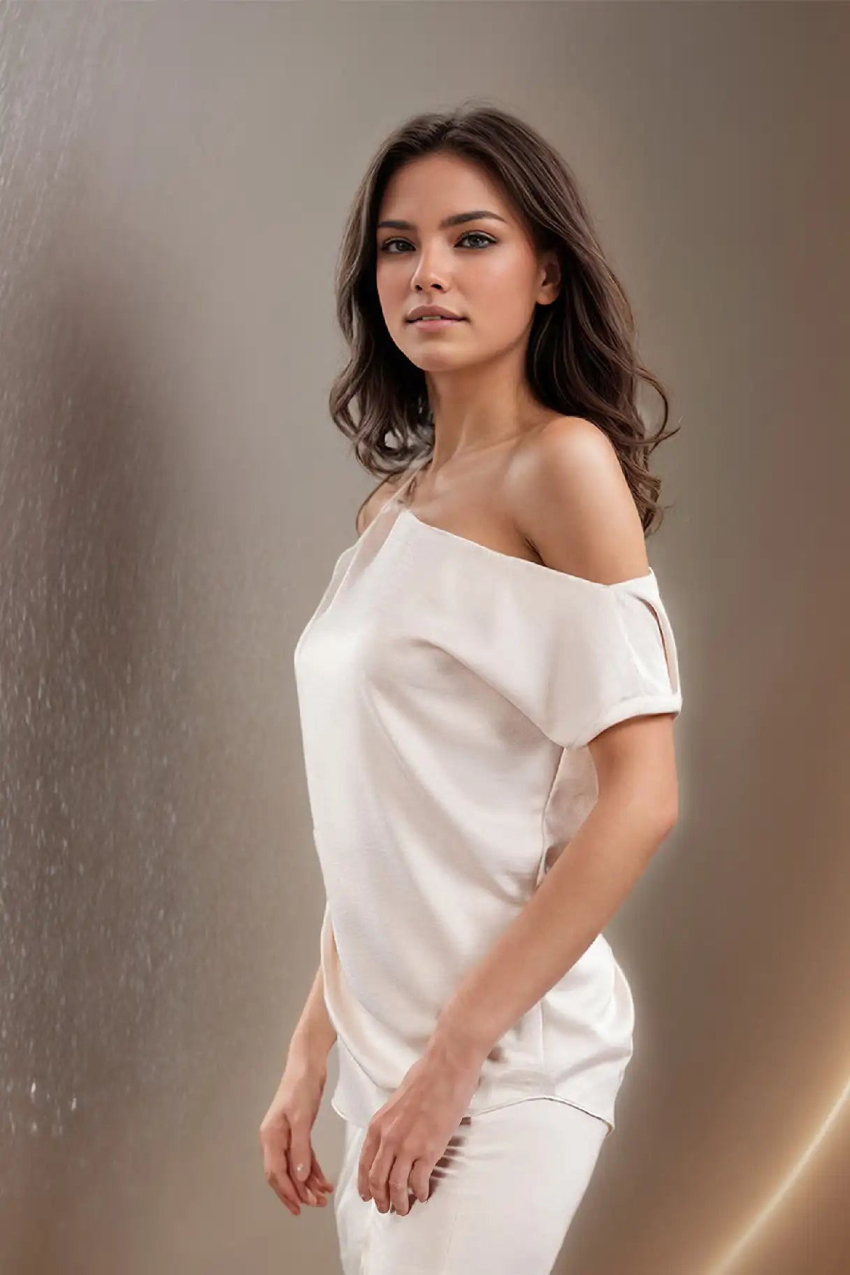 Pearl Satin Top