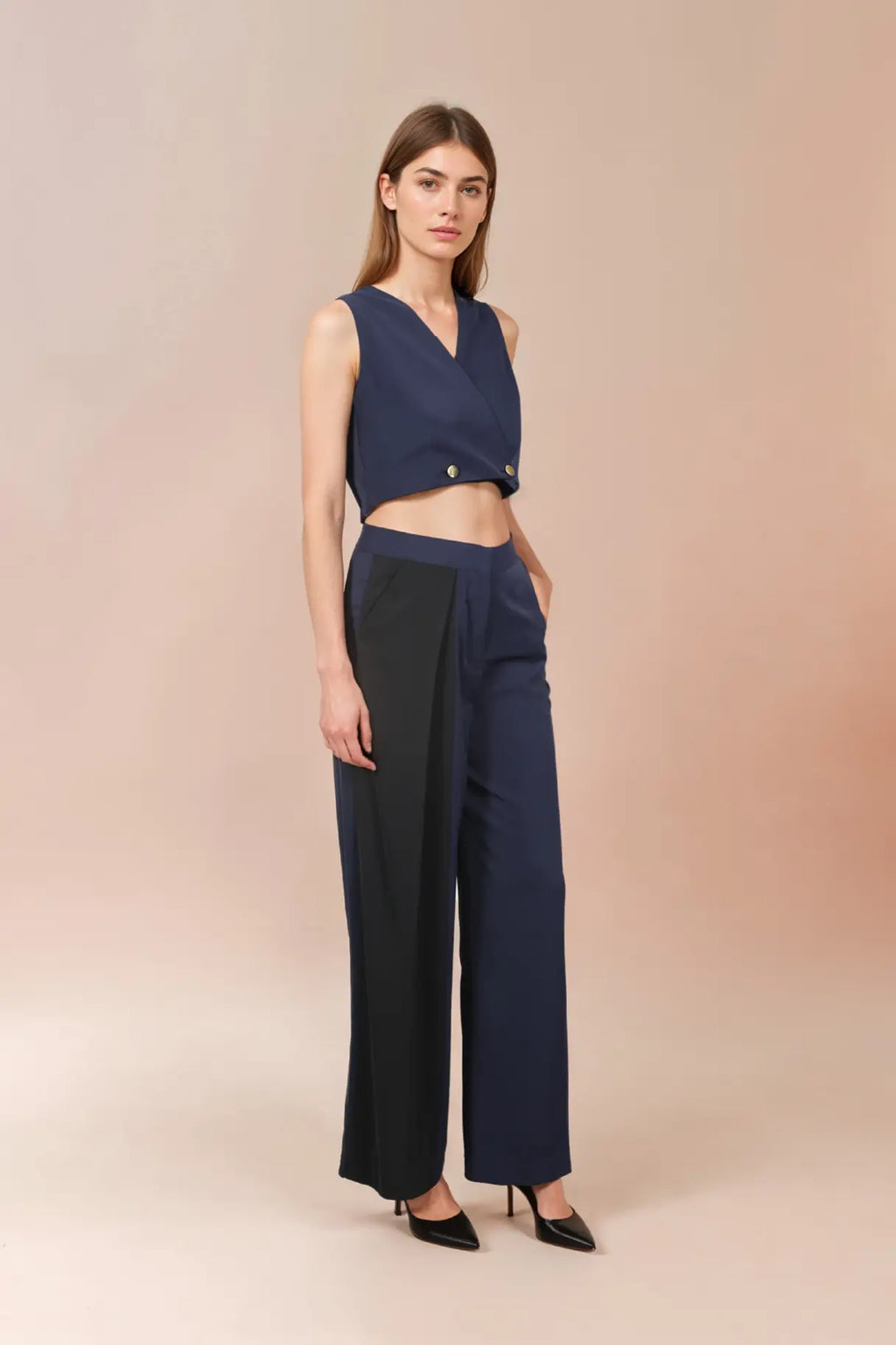 Periwinkle Crop Top