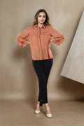 Rust Symphony Top