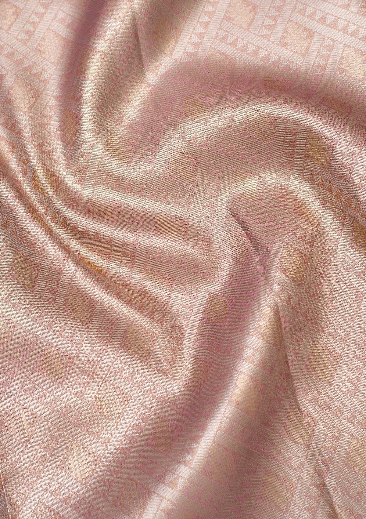 Lavender Zariwork Art Silk Saree